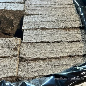 vỏ dứa sấy ép block